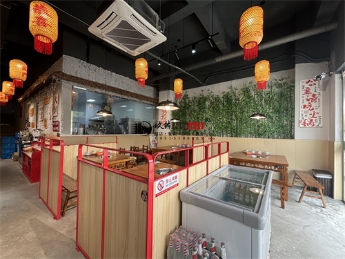 泾源火锅店装修设计项目|镹臻设计