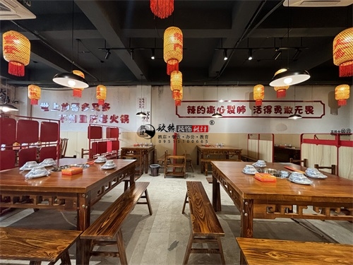 泾源火锅店装修设计项目|镹臻设计
