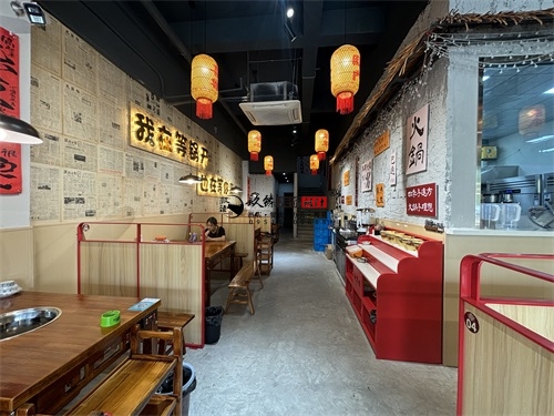 泾源火锅店装修设计项目|镹臻设计