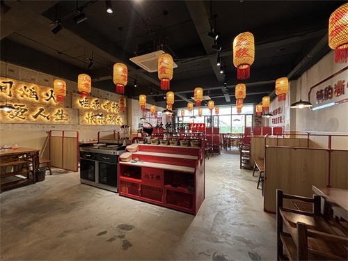 泾源火锅店装修设计项目|镹臻设计