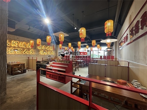泾源火锅店装修设计项目|镹臻设计