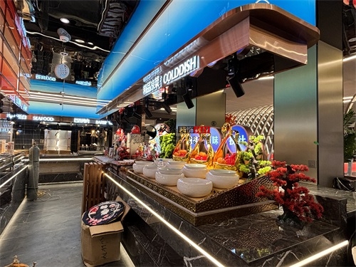 泾源自助餐厅装修设计项目|镹臻设计