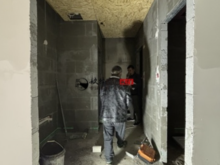 泾源装修公司|泾源望纵办公室装修设计项目工地巡检